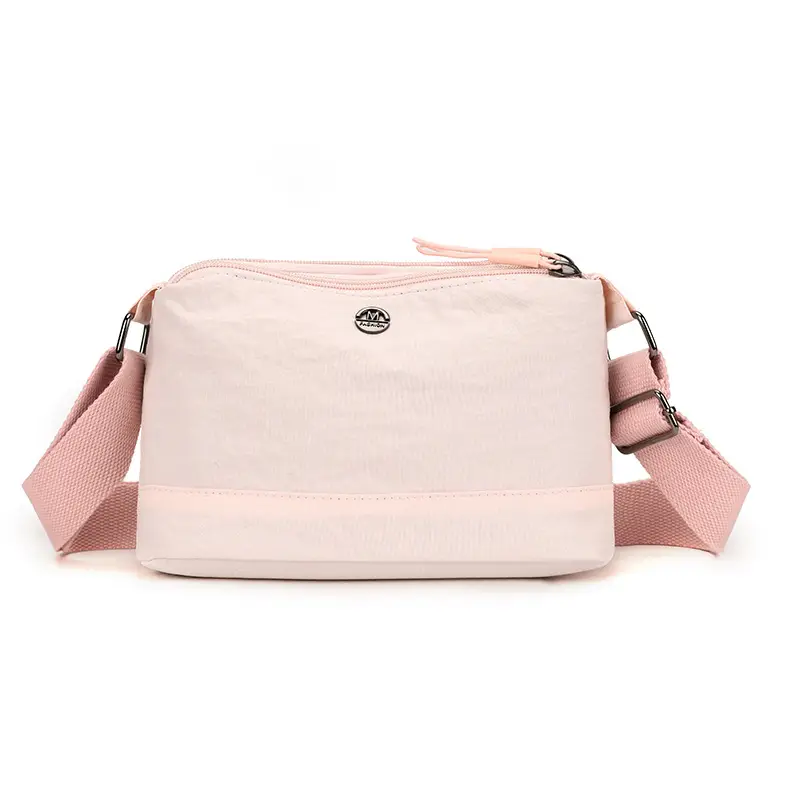 Women's Japanese Style Square Bag Brown Multi-layer Storage - Image 11