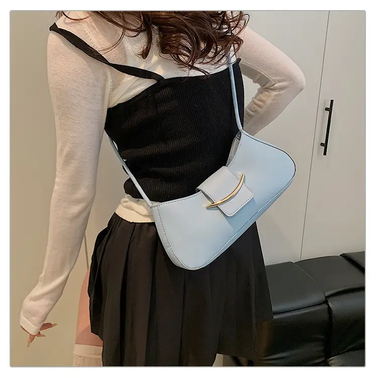 Black French Style Crossbody Bag for Women — feature 16