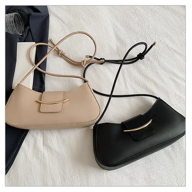 Black French Style Crossbody Bag for Women — feature 34