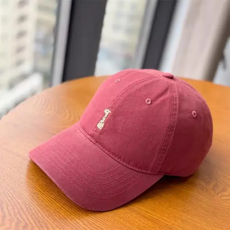 Women Face-Slimming Duckbill Cap Brown Summer Sunshade — feature 14