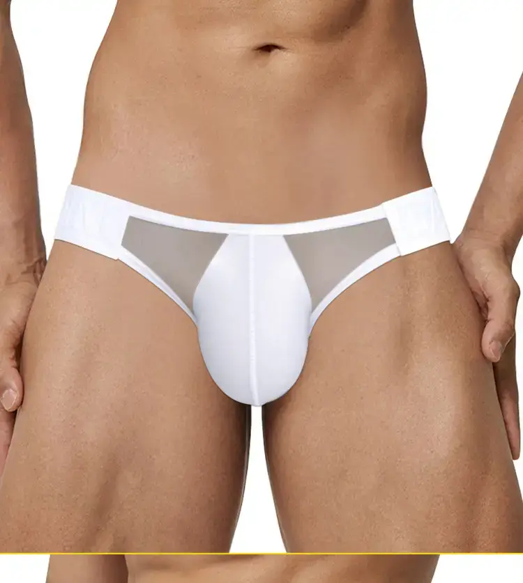 Men's Black Triangle Belt Transparent Underwear — feature 17