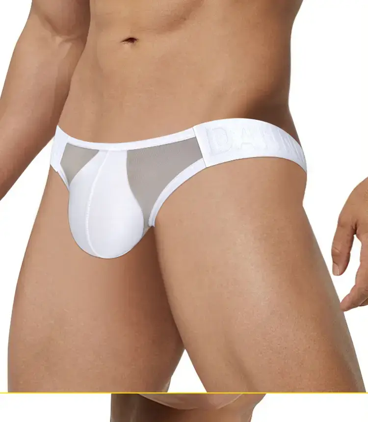 Men's Black Triangle Belt Transparent Underwear — feature 18