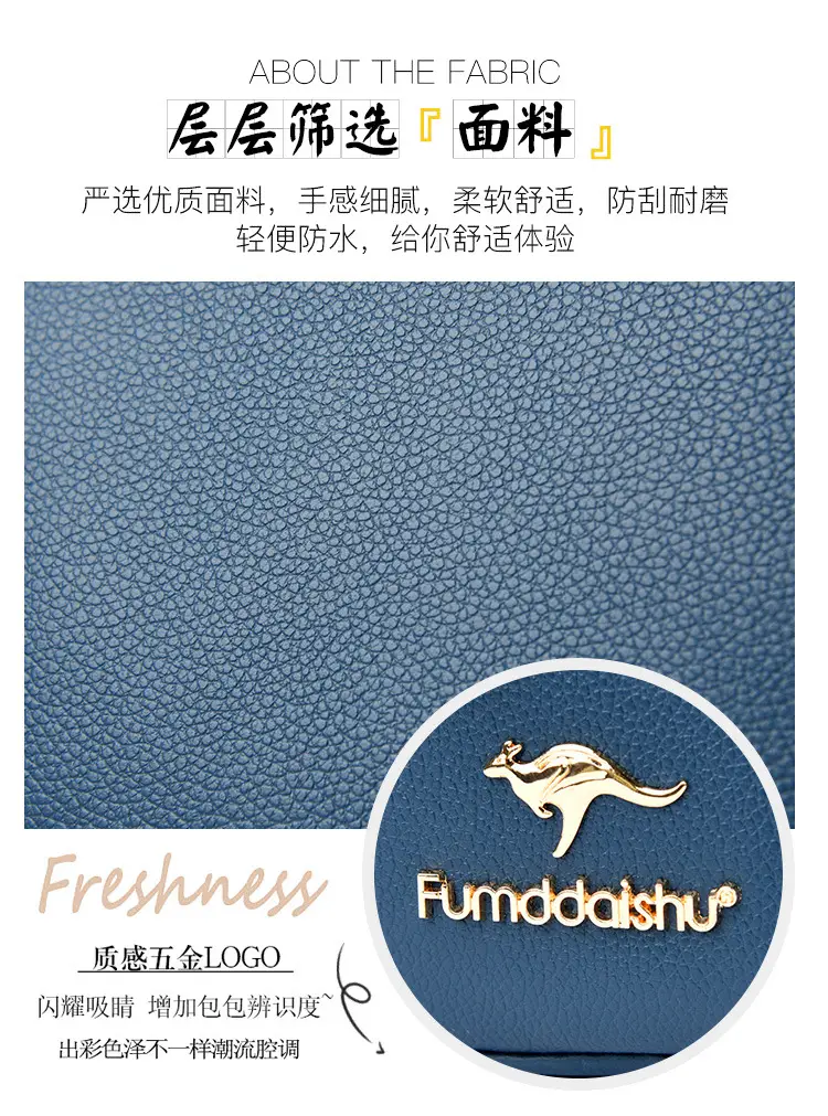 Black Leather Crossbody Bag for Women Mobile Phone Shoulder Bag — feature 3
