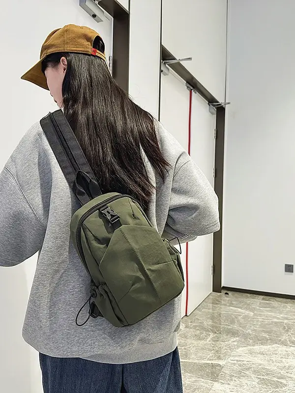 Black Casual Crossbody Backpack for Women 2025 - Image 7