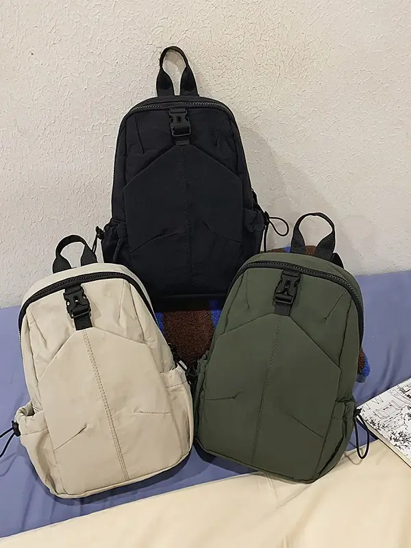 Black Casual Crossbody Backpack for Women 2025 - Image 8