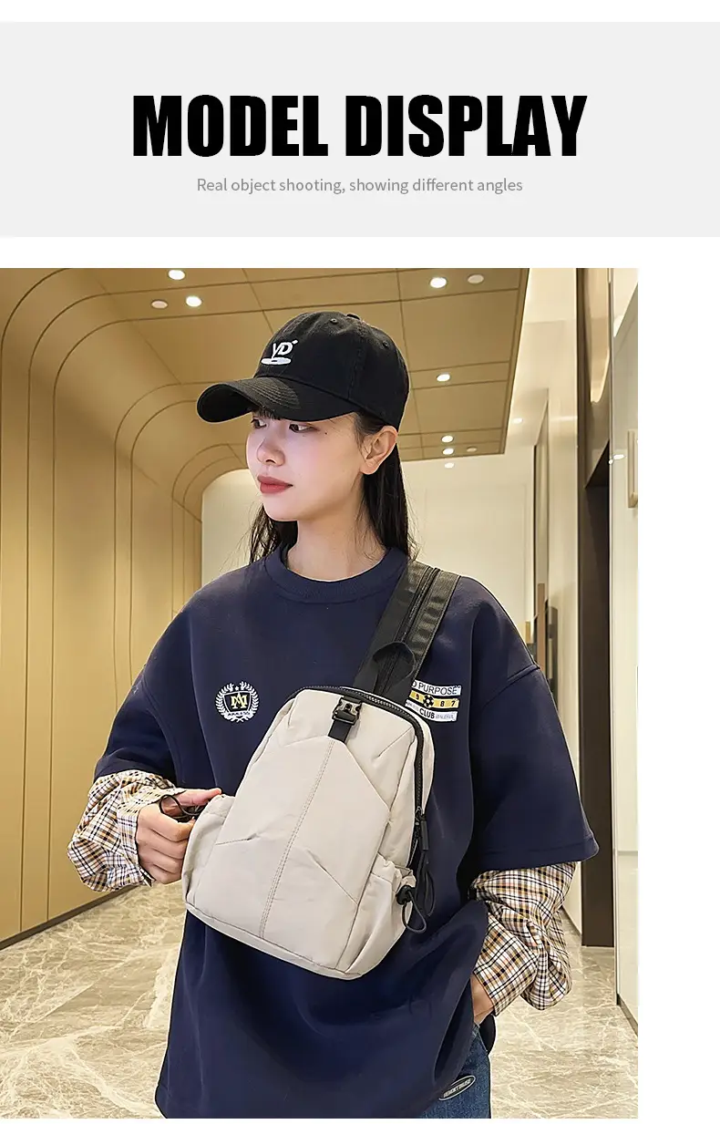 Black Casual Crossbody Backpack for Women 2025 — feature 10