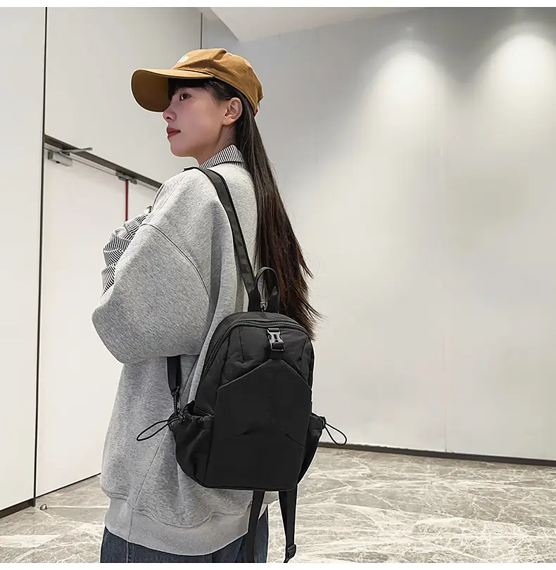 Black Casual Crossbody Backpack for Women 2025 — feature 18