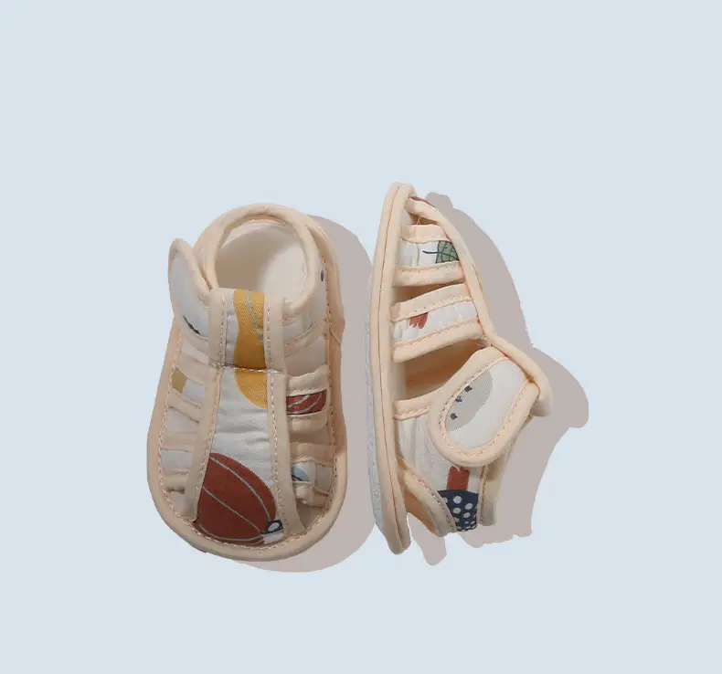 Summer Baby Sandals Baby Shoes Soft Sole Front Shoes Small Month Cloth Shoes 0-1 Year Old Baby Toddler Shoes Men 6 — feature 31