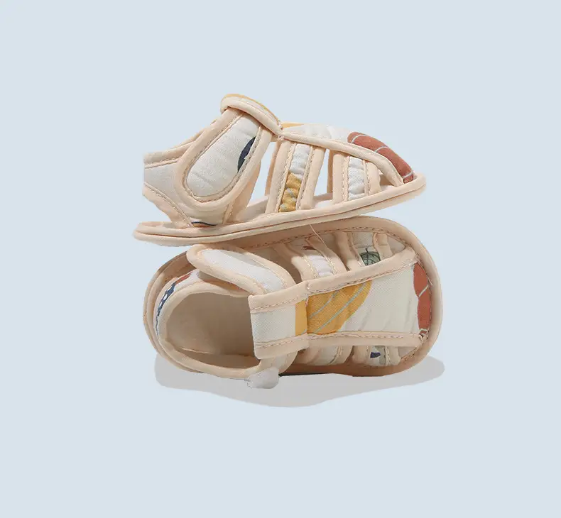 Summer Baby Sandals Baby Shoes Soft Sole Front Shoes Small Month Cloth Shoes 0-1 Year Old Baby Toddler Shoes Men 6 — feature 32