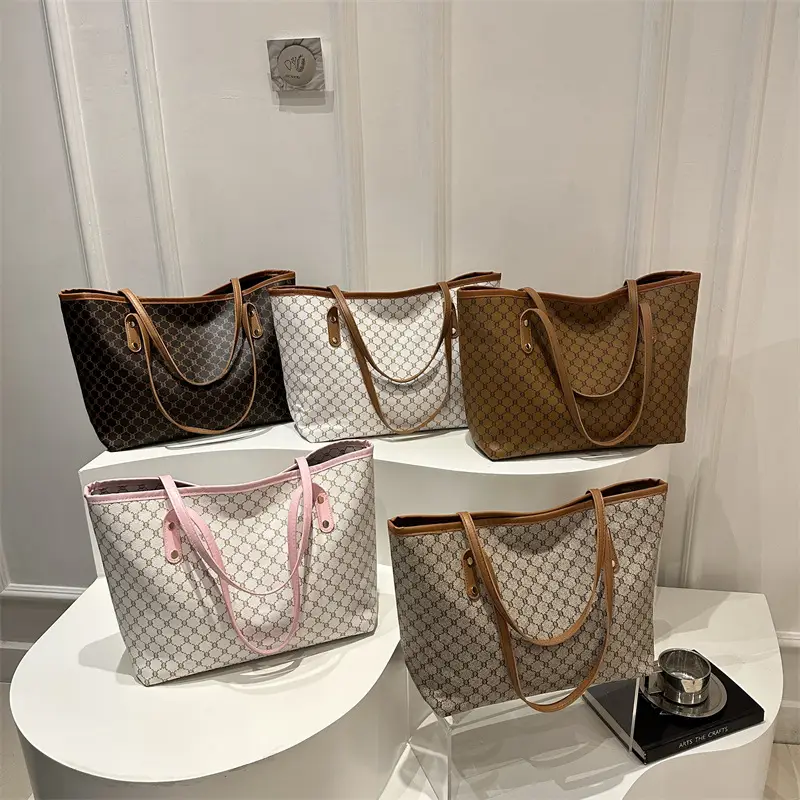 Vintage Print Tote Bag for Women 2025 New - Image 9