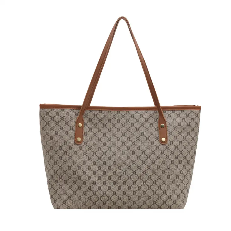 Vintage Print Tote Bag for Women 2025 New - Image 2