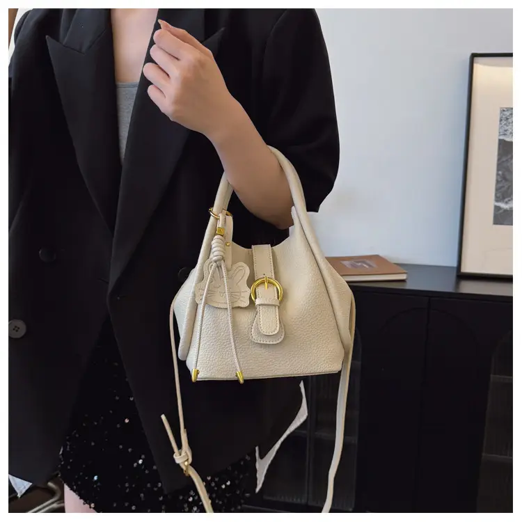 Light Luxury Women's 2-Piece Handbag Set Beige — feature 13