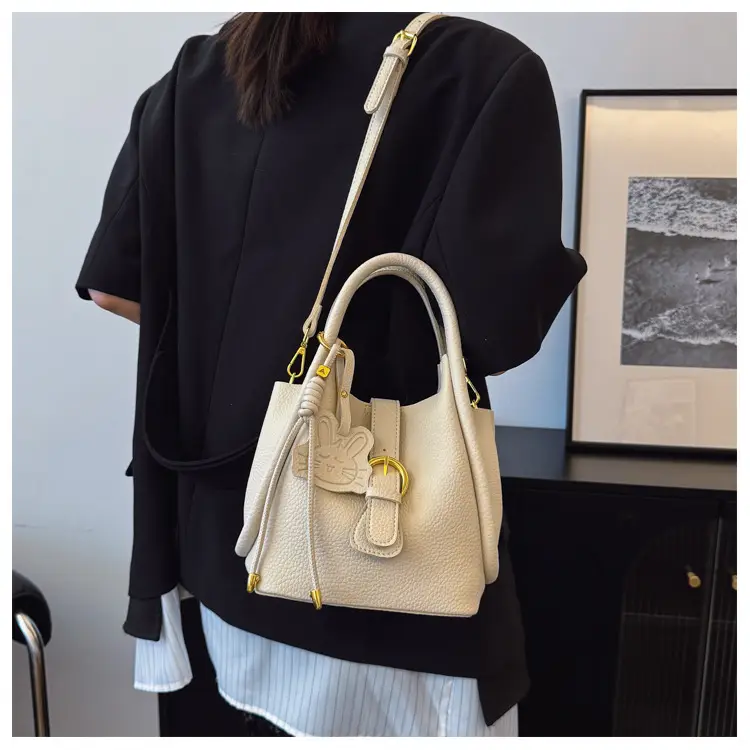 Light Luxury Women's 2-Piece Handbag Set Beige — feature 14