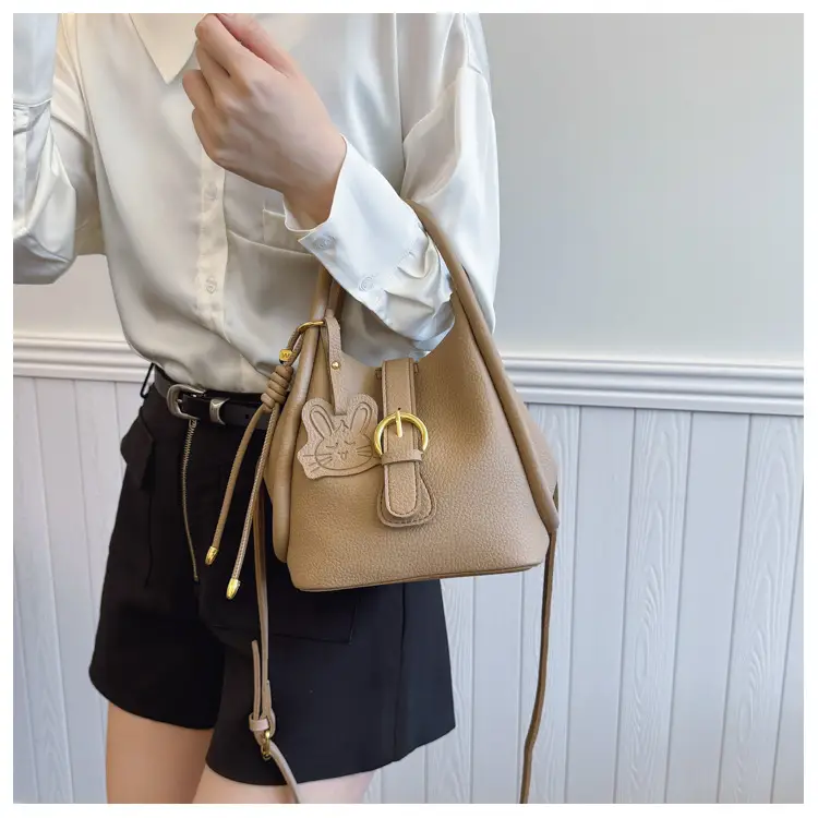 Light Luxury Women's 2-Piece Handbag Set Beige — feature 16