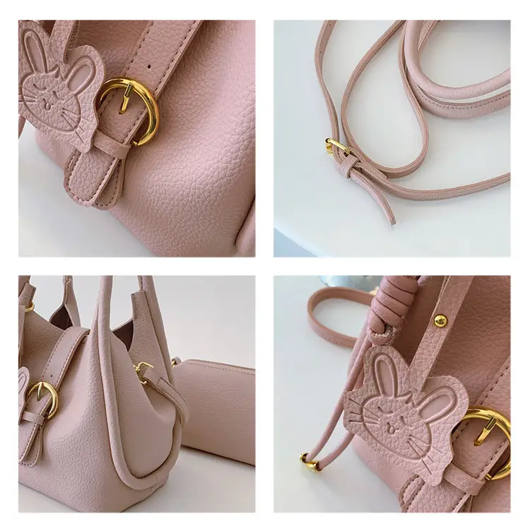 Light Luxury Women's 2-Piece Handbag Set Beige — feature 26