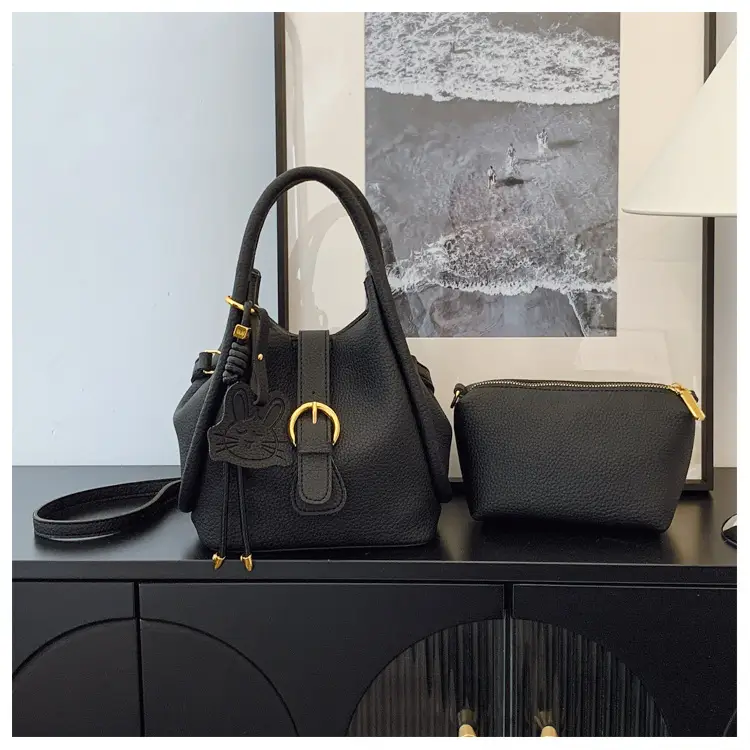 Light Luxury Women's 2-Piece Handbag Set Beige — feature 28