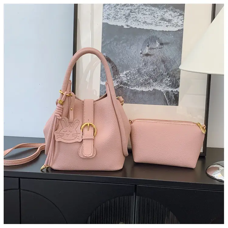 Light Luxury Women's 2-Piece Handbag Set Beige — feature 29