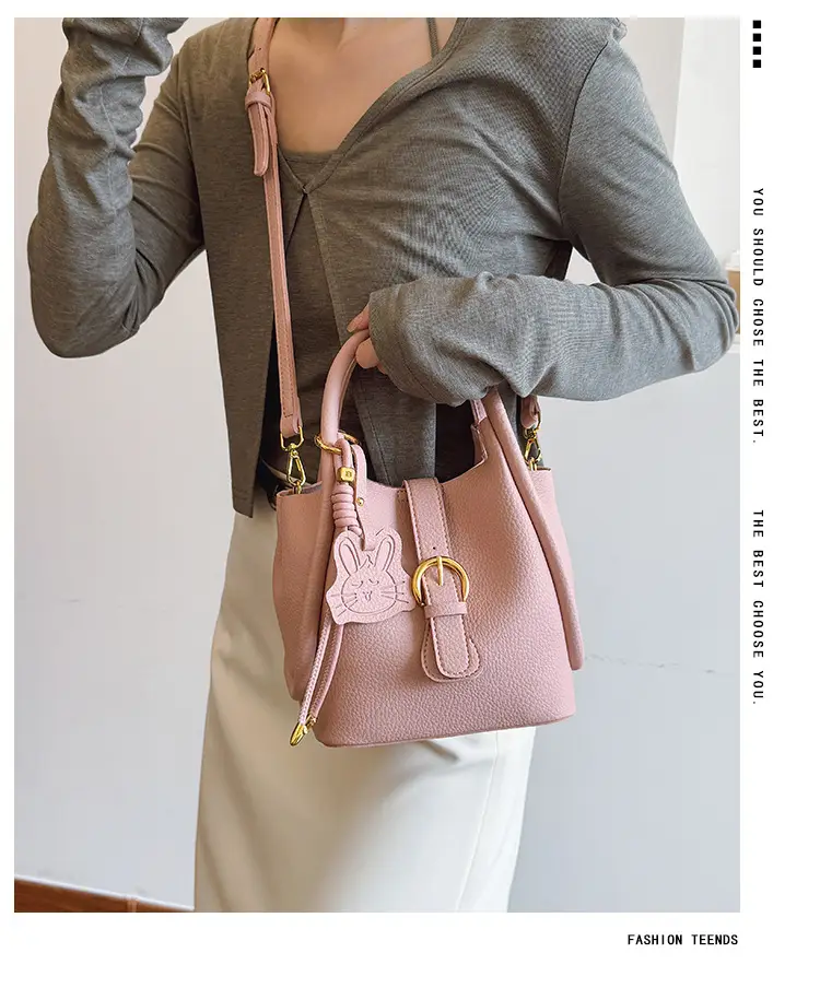 Light Luxury Women's 2-Piece Handbag Set Beige — feature 4