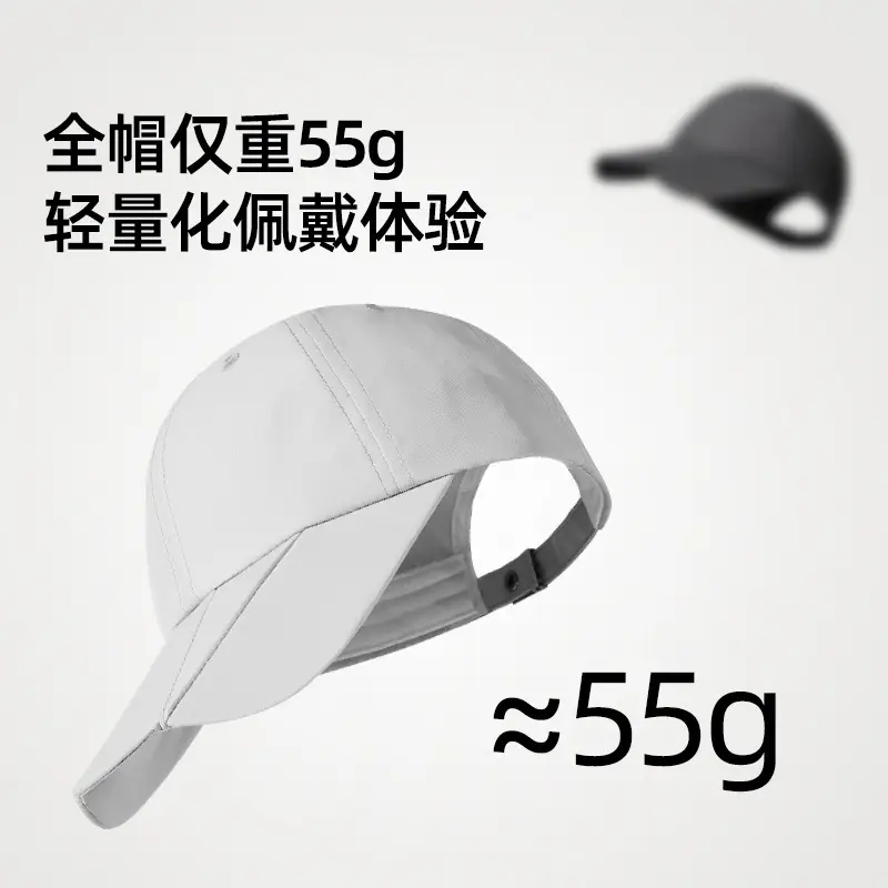Women White UV400 Baseball Cap Sunscreen Cap - Image 7