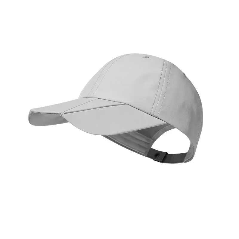 Women White UV400 Baseball Cap Sunscreen Cap - Image 3
