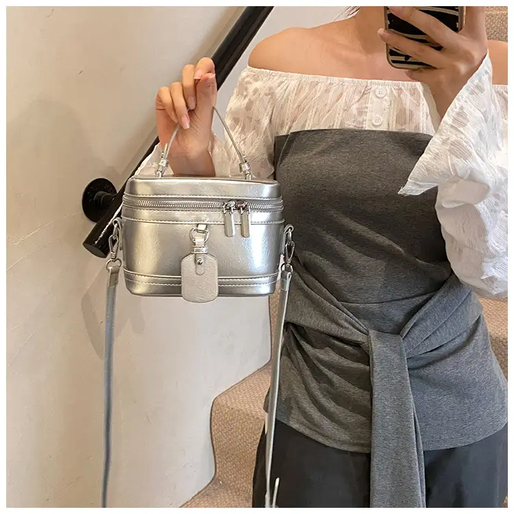 Black Women's Shoulder Crossbody Bag 2025 Summer — feature 15