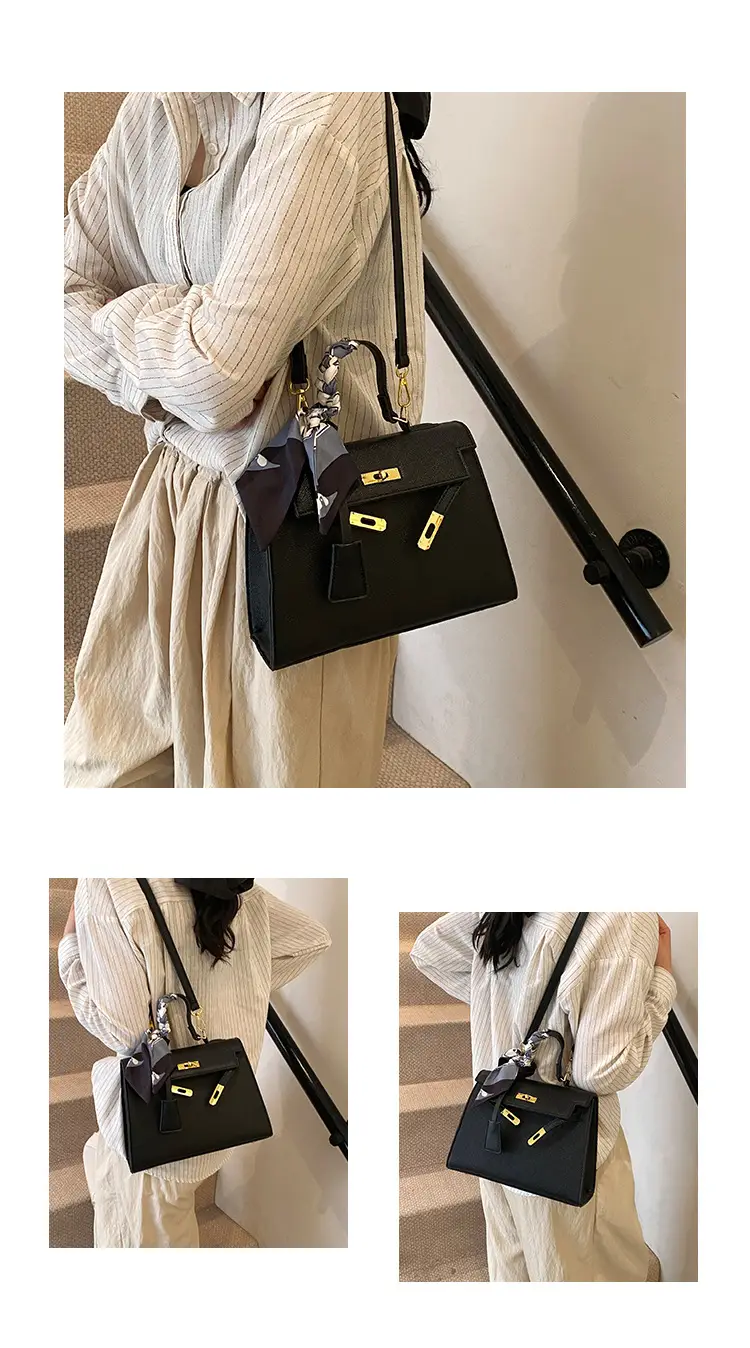 2025 Women's Textured Shoulder Bag Kelly Brown — feature 5