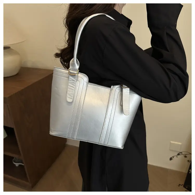 2025 Spring New Textive Fashion Shoulder Bags Large Capacity — feature 10