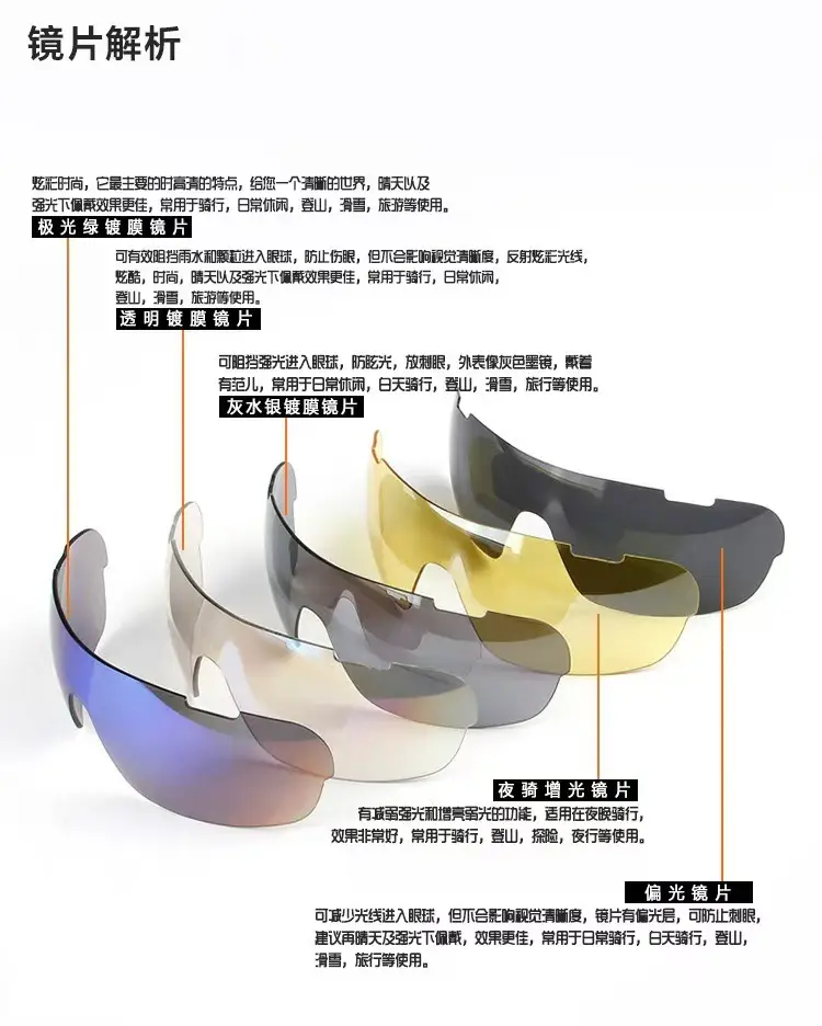 Unisex Windproof Sunglasses POC Windproof UV400 — feature 6