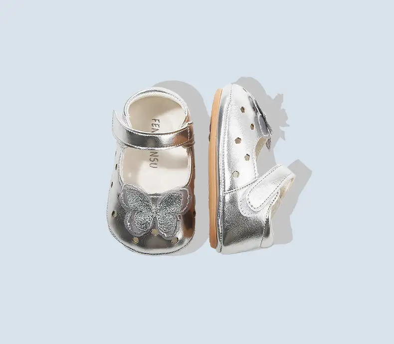 Princess Toddler Sandals Silver Bow 6-12M — feature 24