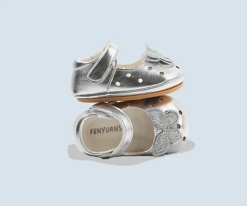 Princess Toddler Sandals Silver Bow 6-12M — feature 25