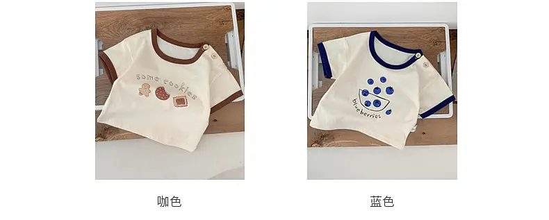Korean Style 2025 Summer Dress Boys Cotton T-shirt — feature 4