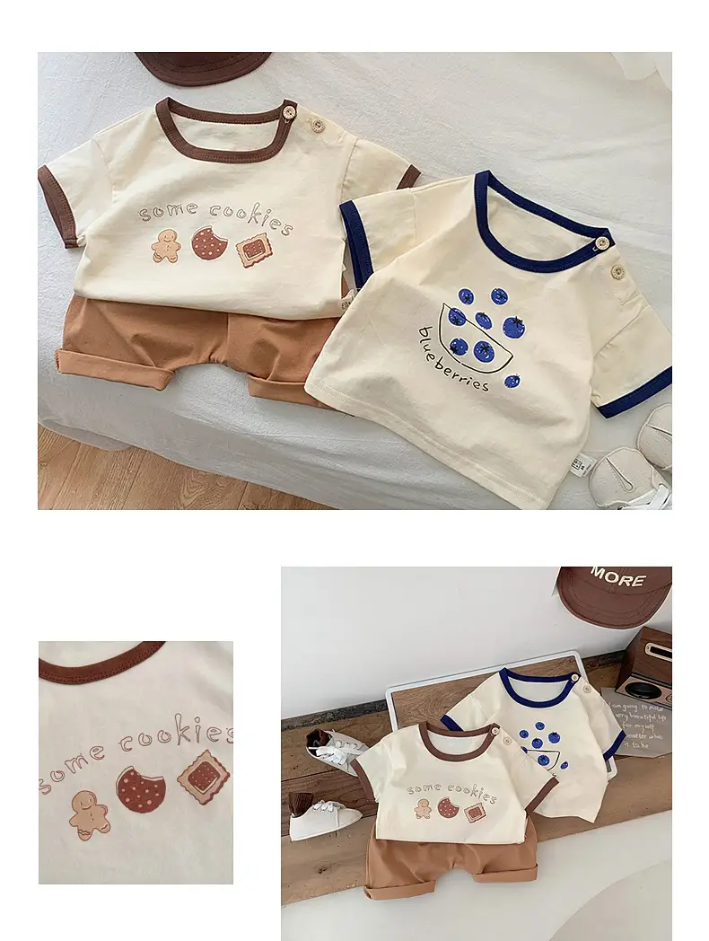 Korean Style 2025 Summer Dress Boys Cotton T-shirt — feature 7