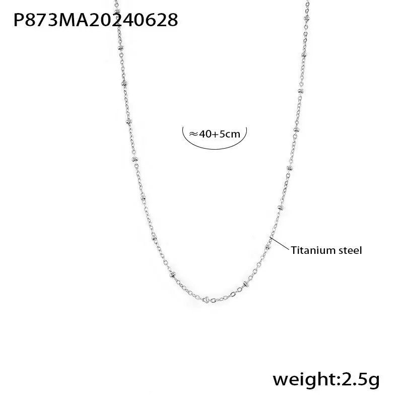 Oumeca Full Diamond Zircon Pin Necklace Bracelet Women - Image 6