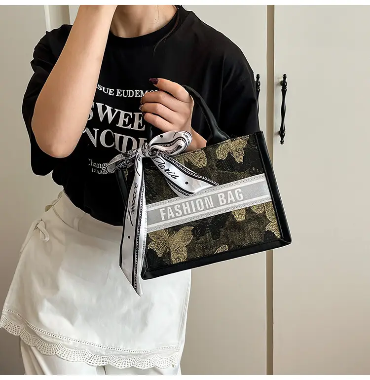 Women's Printed Butterfly Shoulder Bag Large Capacity — feature 13