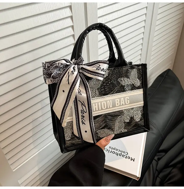 Women's Printed Butterfly Shoulder Bag Large Capacity — feature 17