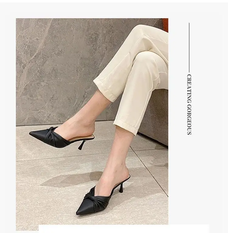 Women's Beige Stiletto Mules 2025 — feature 11