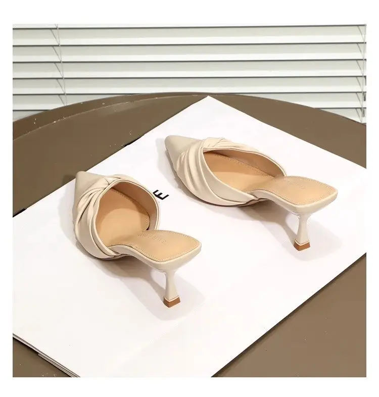 Women's Beige Stiletto Mules 2025 — feature 18