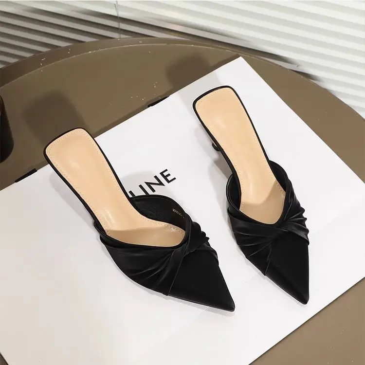 Women's Beige Stiletto Mules 2025 — feature 3