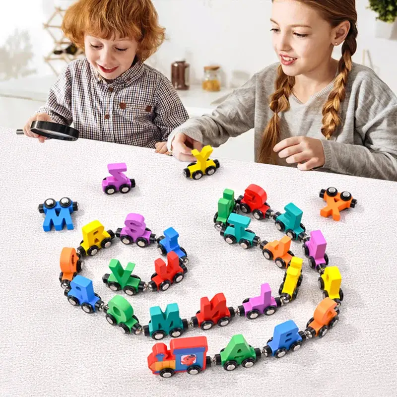 Magnetic Letter Train for Kids 1-3 Years - Image 5