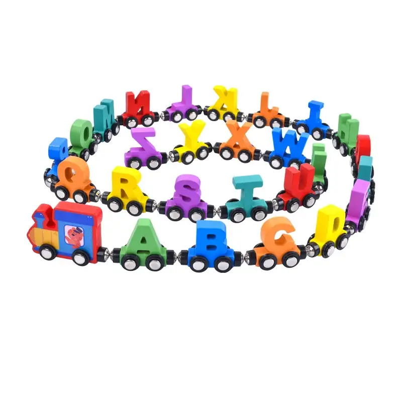 Magnetic Letter Train for Kids 1-3 Years - Image 6