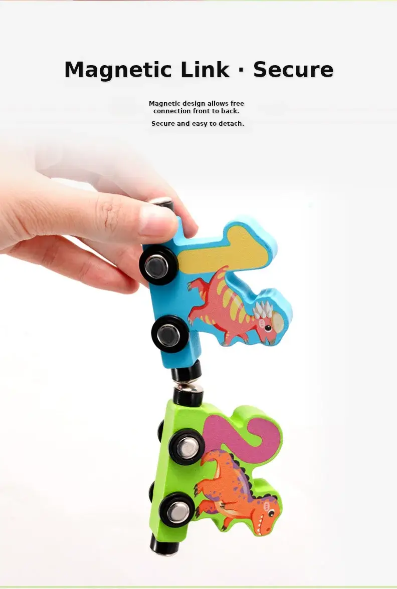 Magnetic Letter Train for Kids 1-3 Years — feature 20