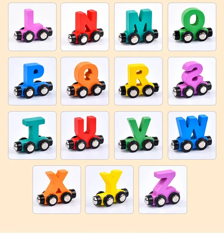 Magnetic Letter Train for Kids 1-3 Years — feature 6