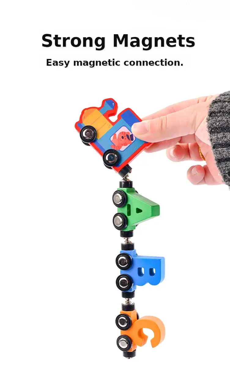 Magnetic Letter Train for Kids 1-3 Years — feature 7