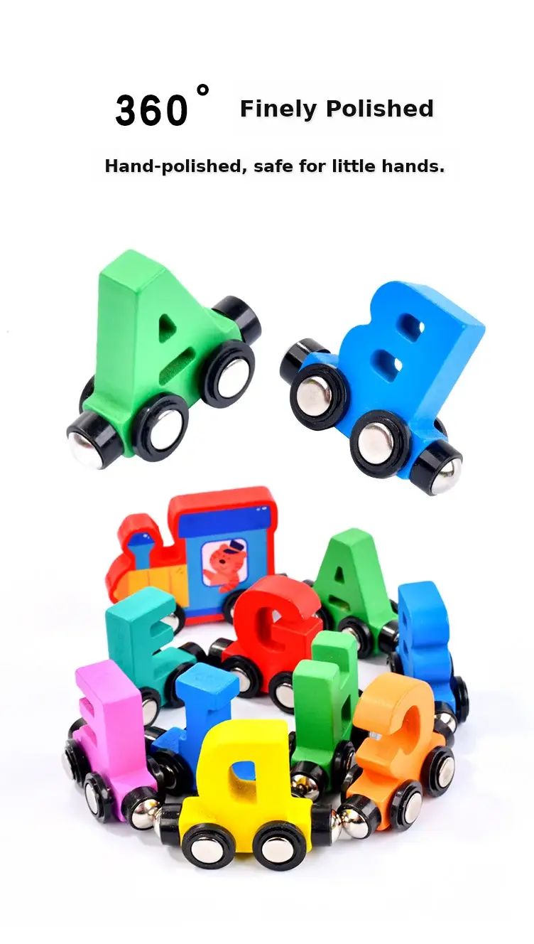 Magnetic Letter Train for Kids 1-3 Years — feature 9