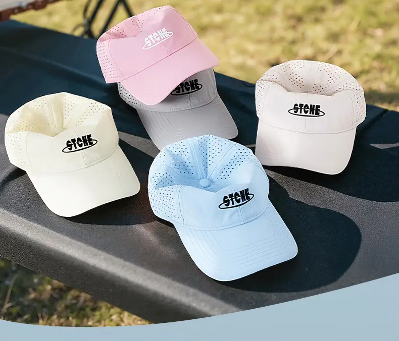 Black Mesh Baseball Cap with Logo for Men Women — feature 23