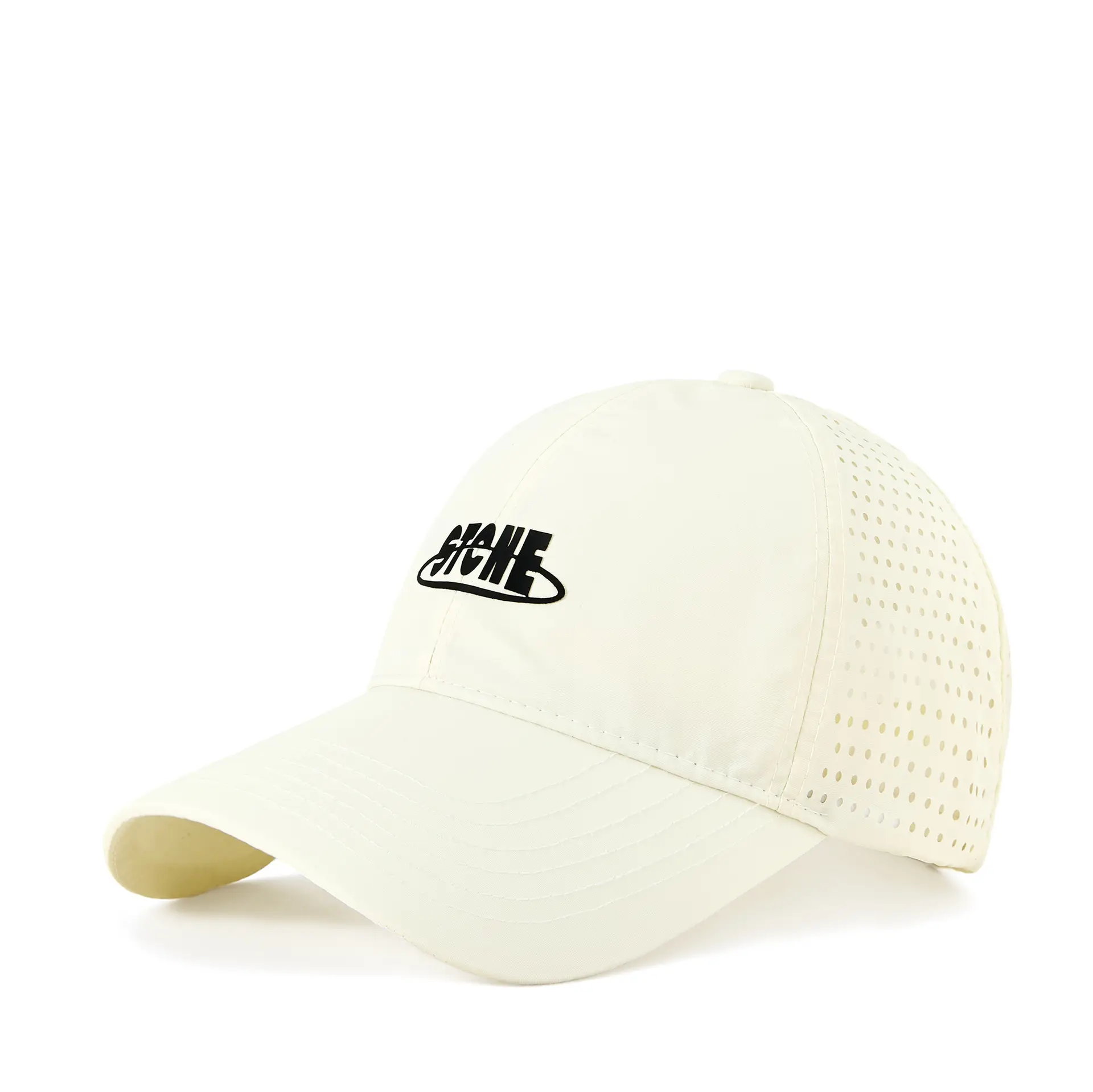 Black Mesh Baseball Cap with Logo for Men Women