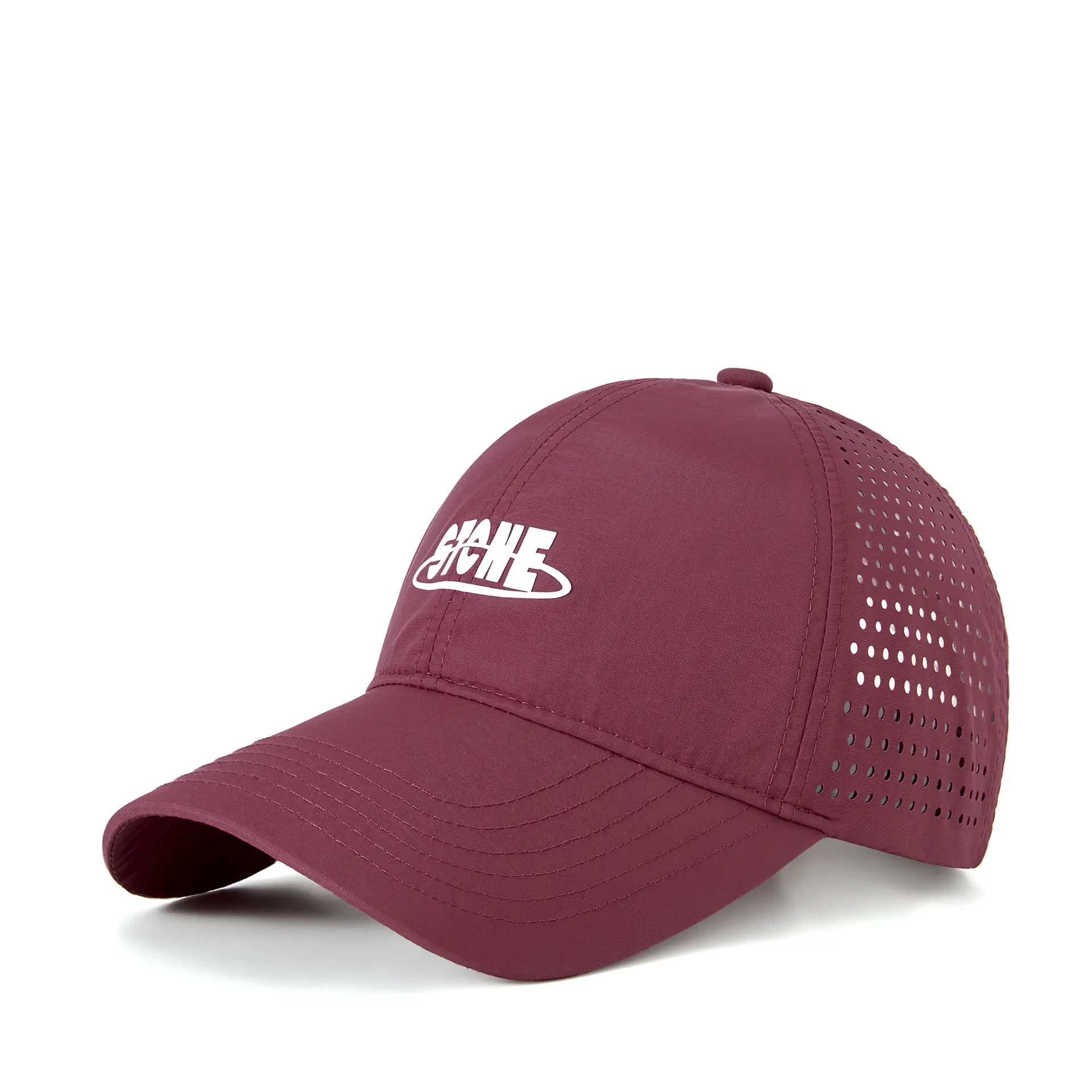 Black Mesh Baseball Cap with Logo for Men Women