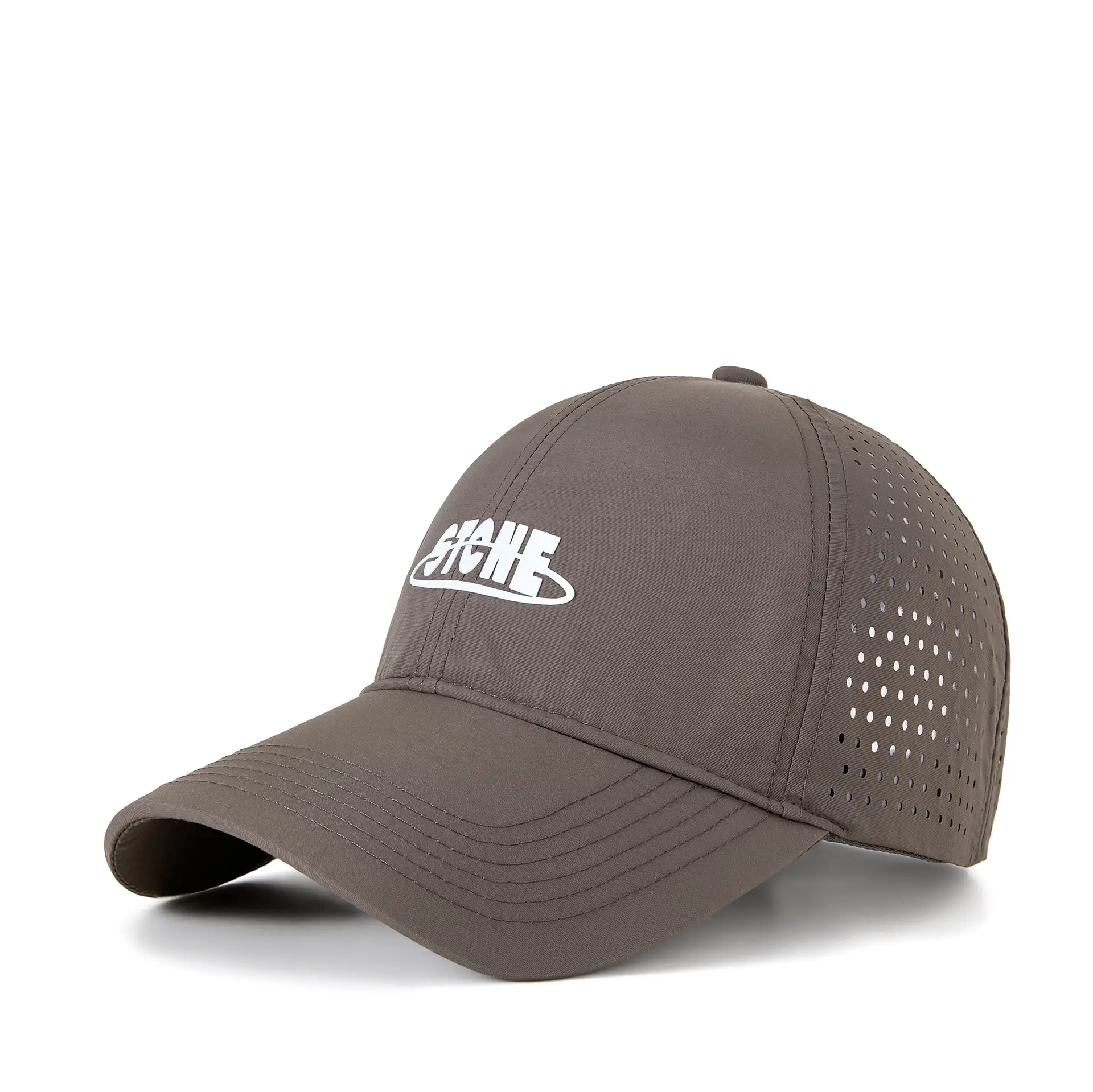 Black Mesh Baseball Cap with Logo for Men Women
