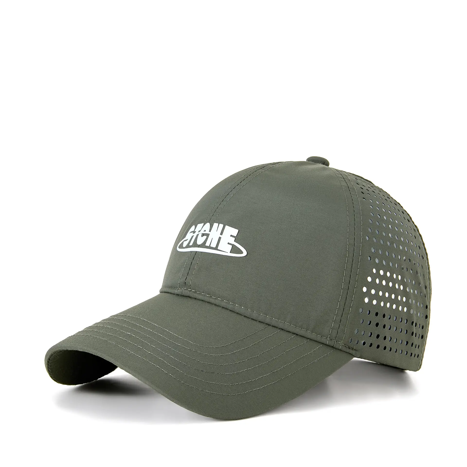 Black Mesh Baseball Cap with Logo for Men Women