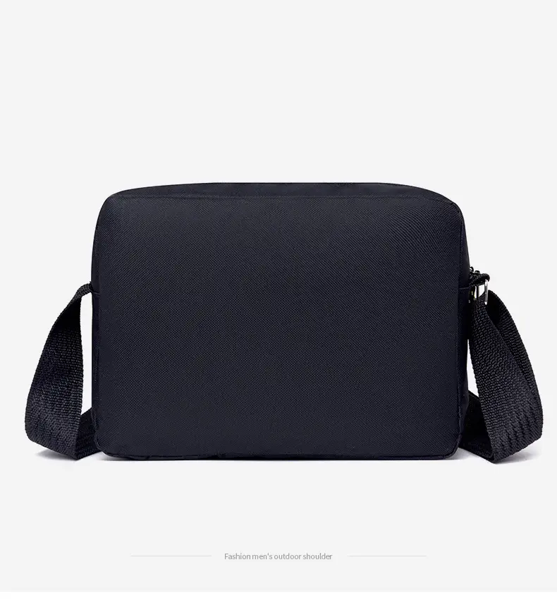Men's Crossbody Bag with Multi-Layer Storage Black — feature 16